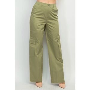 Olive cargo pants
